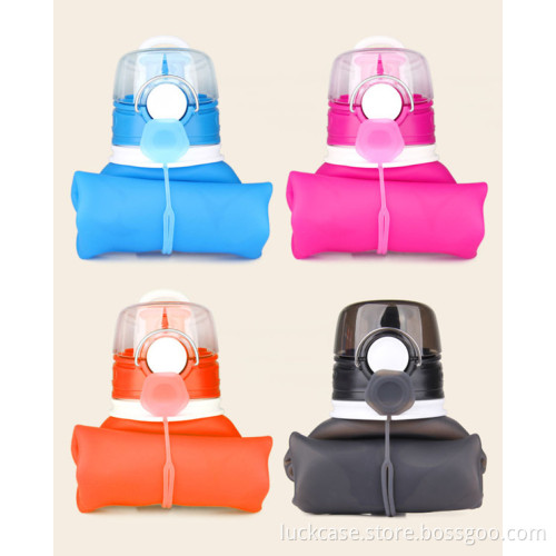 Hot Selling Cheap Custom colorful silicone water bottle